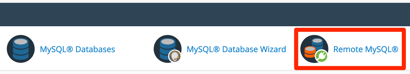 Remote MySQL
